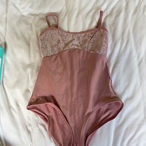 Light pink YUMIKO leotard